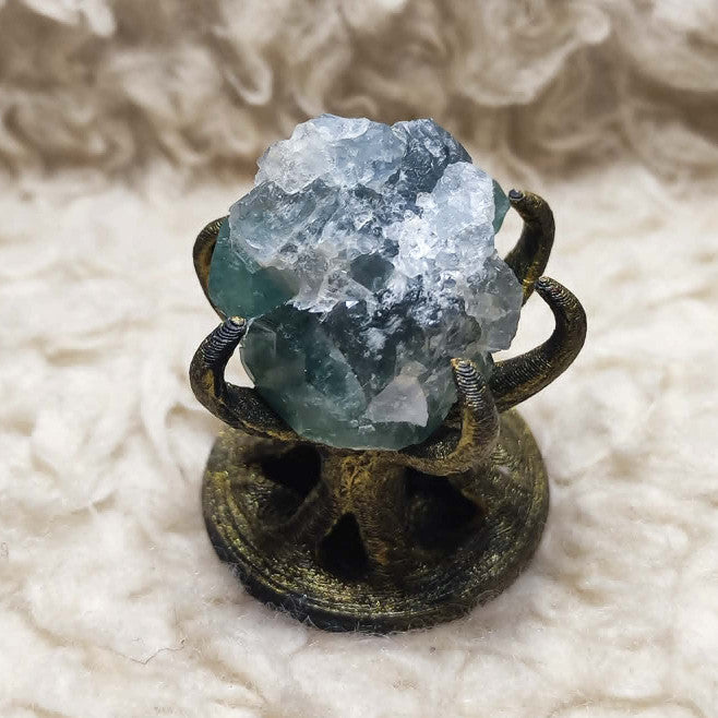 CHEFFY Crystals Premium Fluorite Specimen – 21.53g Natural "Genius Stone" for Focus & Clarity (#3)