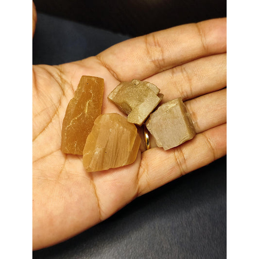 CHEFFY Sunstone Raw Crystals Gemstones Small