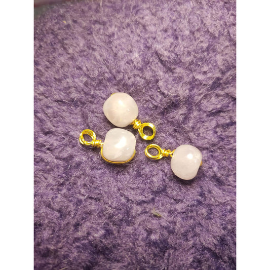 CHEFFY Rose Quartz Pendant Crystal Gemstone