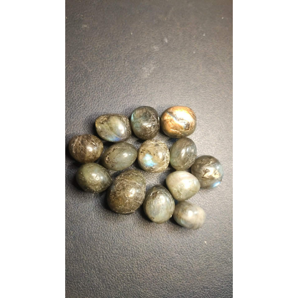 CHEFFY Labradorite Tumbled  Crystal Gemstones (M)