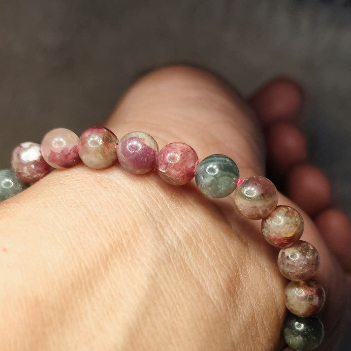 CHEFFY Watermelon Bracelet Gemstone Crystals