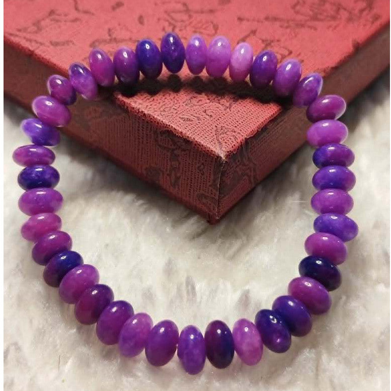 CHEFFY Dyed Agate Bracelet (5mm) | Natural Stone Enhancement