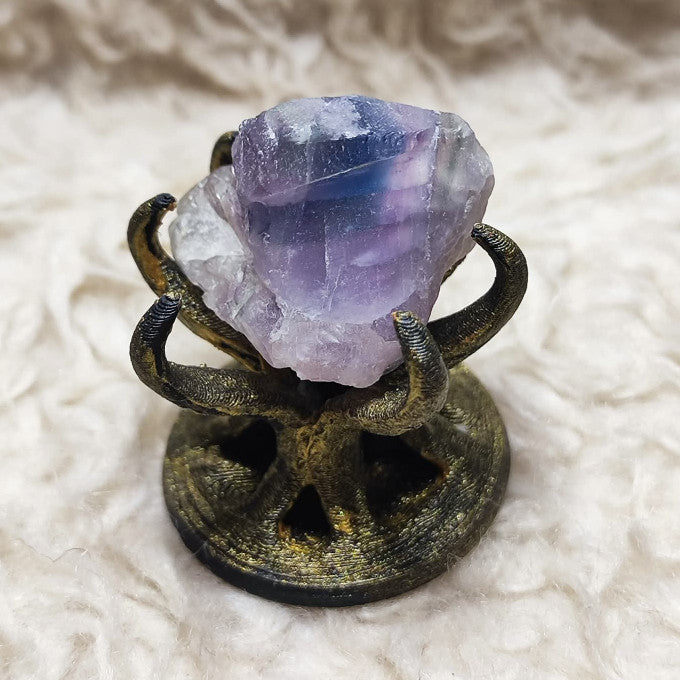 CHEFFY Crystals Premium Fluorite Specimen – 17.40g Natural "Genius Stone" for Focus & Clarity (#2