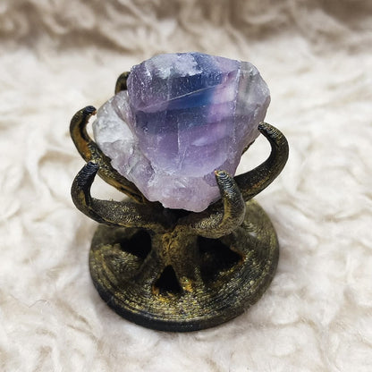 CHEFFY Crystals Premium Fluorite Specimen – 17.40g Natural "Genius Stone" for Focus & Clarity (#2
