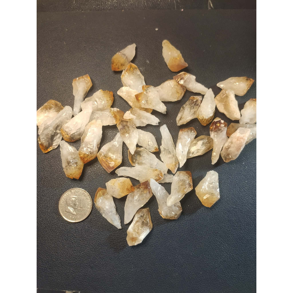 CHEFFY Citrine Points Raw S H.Q Crystal Gemstone