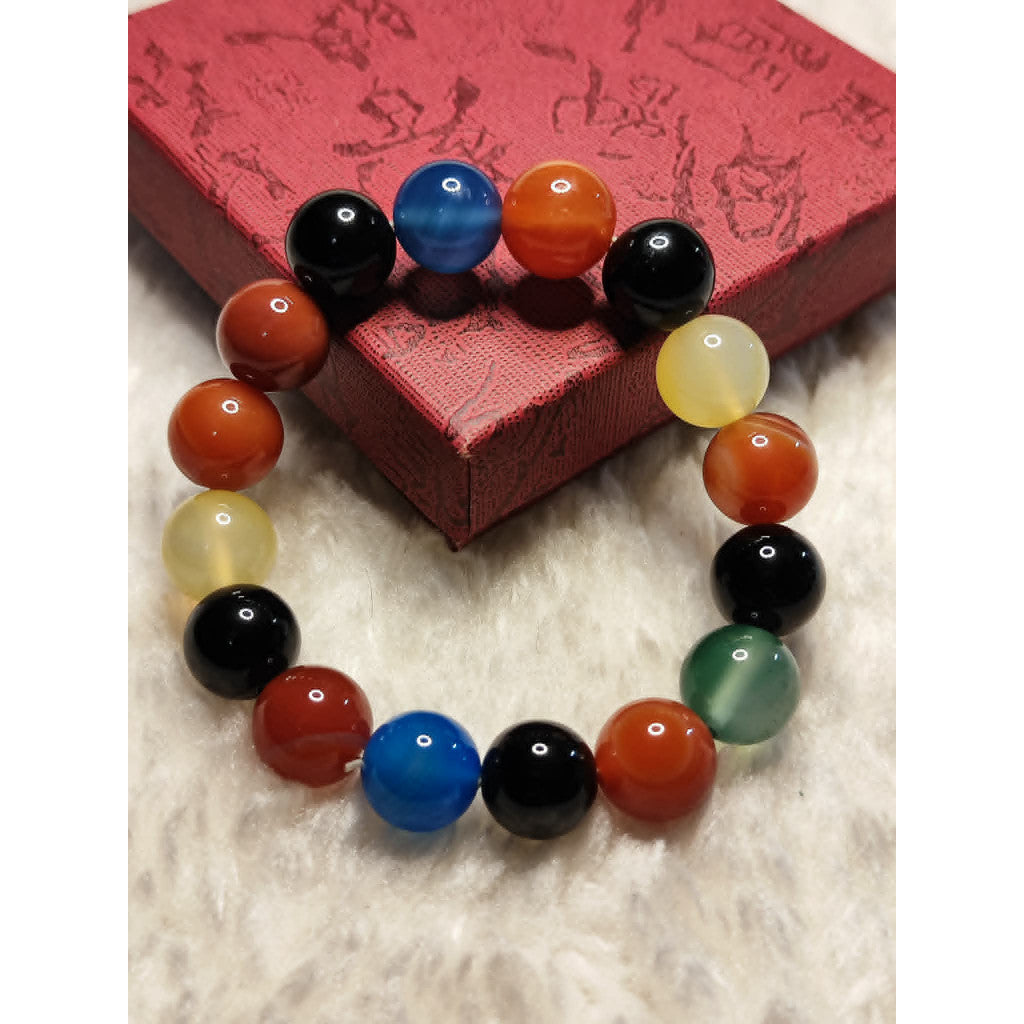 CHEFFY Mixed Gemstones Bracelet Gemstone Crystals