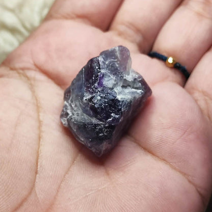CHEFFY Crystals Premium Fluorite Specimen – 13.57g Natural "Genius Stone" for Focus & Clarity (#6)