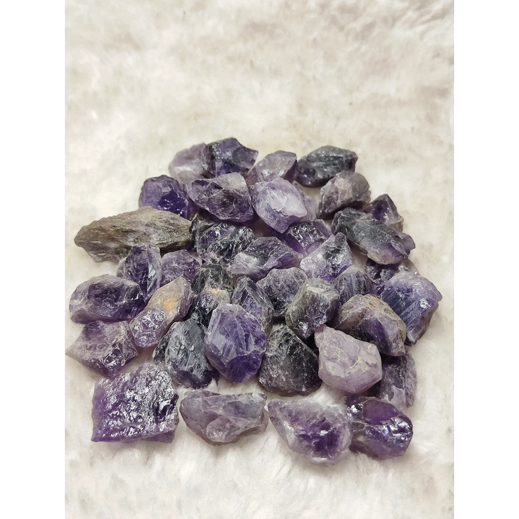 CHEFFY Amethyst Crystal Raw Stones ( Sold Per Piece )