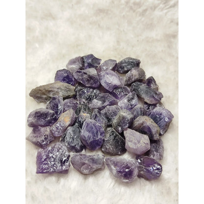 CHEFFY Amethyst Crystal Raw Stones ( Sold Per Piece )