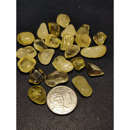 CHEFFY Citrine Tumbled Mini Crystals Gemstones