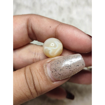 CHEFFY | Genuine Sakura Agate Bead / Pendant | Natural Blossom Chalcedony Gemstone (2mm)