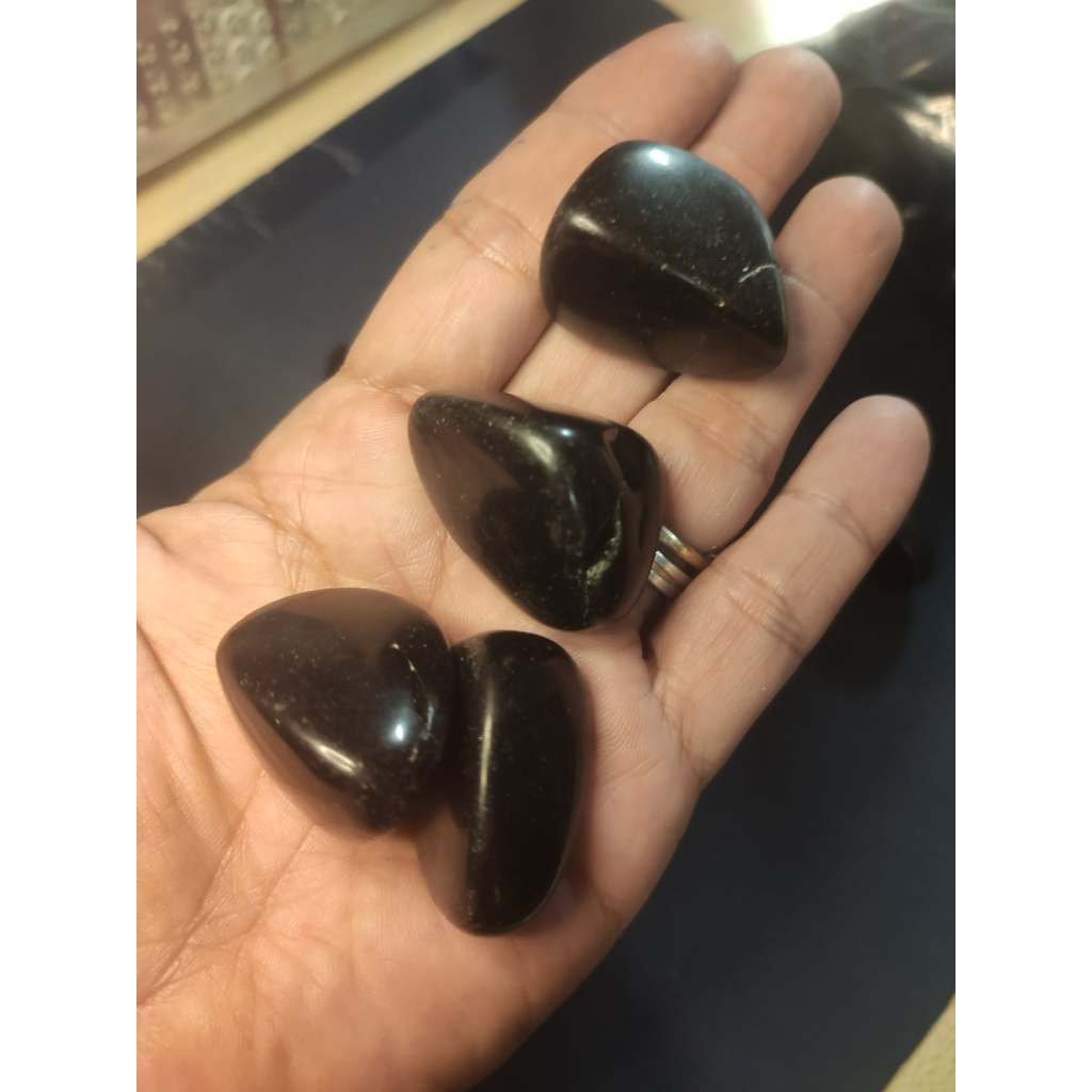 CHEFFY Obsidian Crystal Gemstone Tumbled