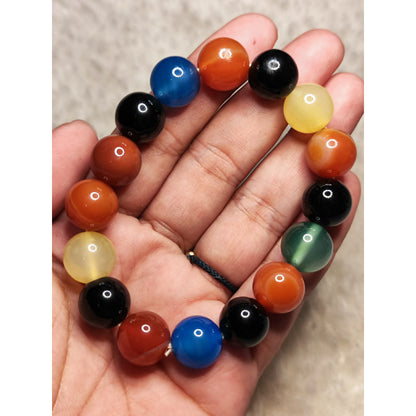 CHEFFY Mixed Gemstones Bracelet Gemstone Crystals