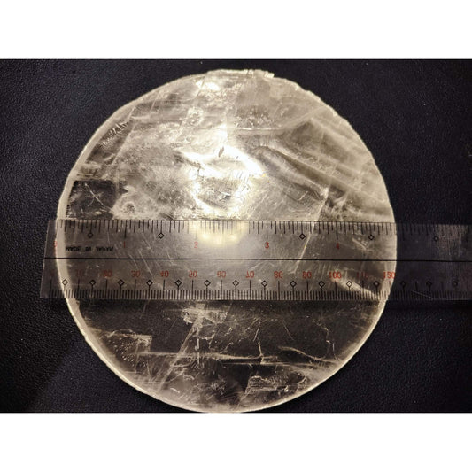 CHEFFY Selenite Plate (4.9 inches )