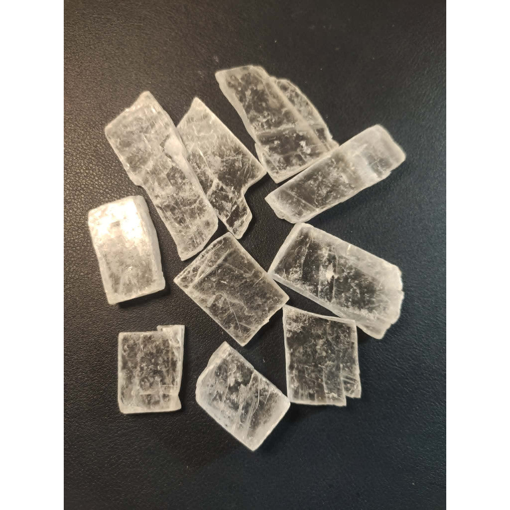 CHEFFY Selenite XS  Slabs Crystals Gemstones