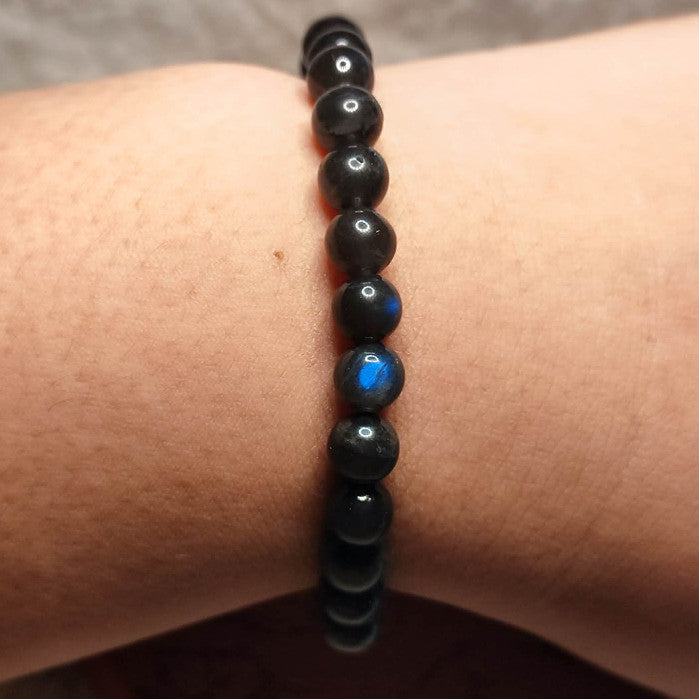 CHEFFY Labradorite Bracelet (6mm) High Quality Crystal Gemstone