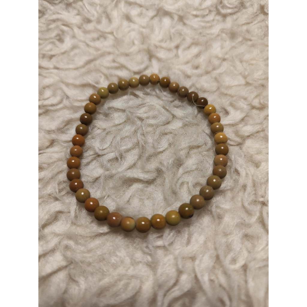 CHEFFY Turquoise Brown Bracelet 3mm - Natural Gemstone Crystal