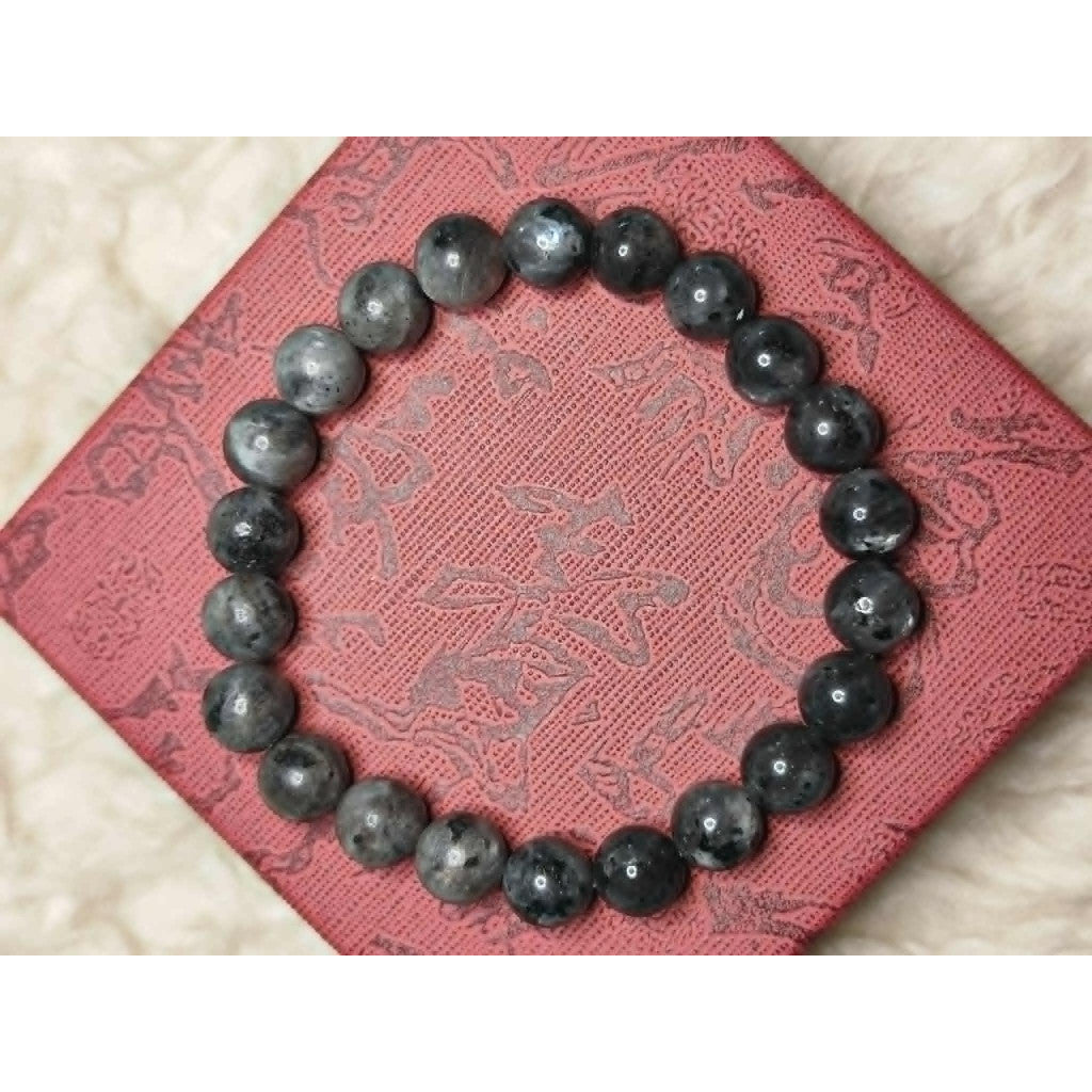 CHEFFY Natural Royal Sapphire Crystal Bracelet 7.6mm