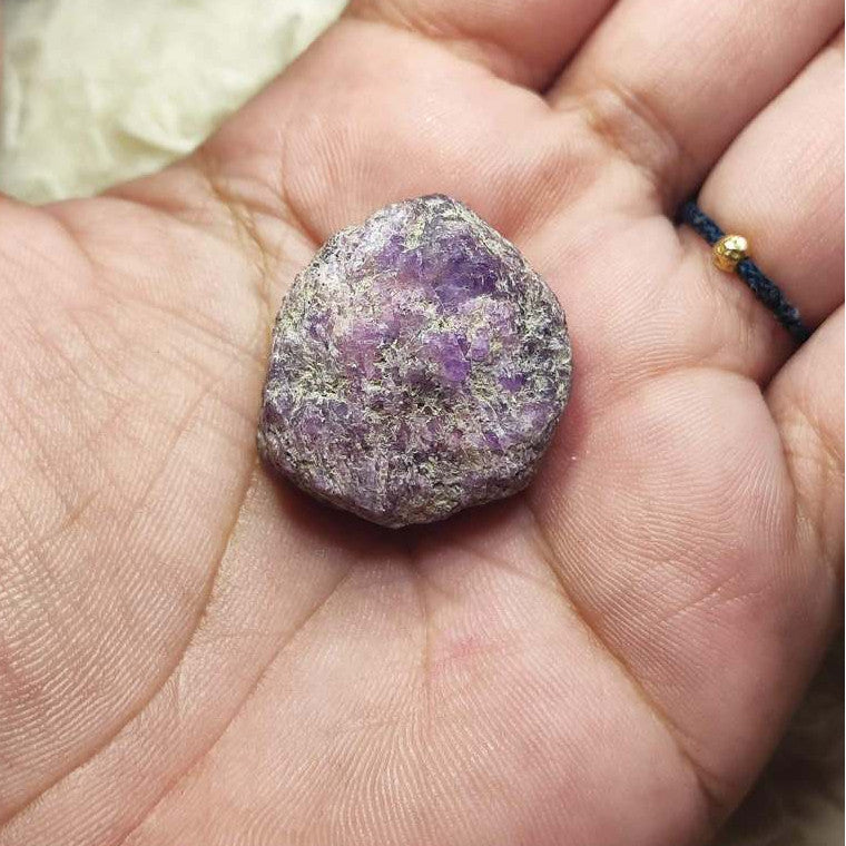 CHEFFY Ruby Raw Crystal 16.58g | Natural Gemstone for Vitality & Wealth