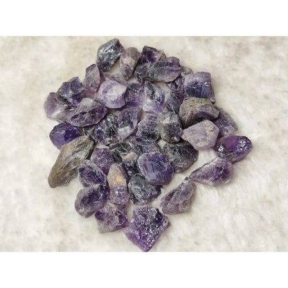 CHEFFY Amethyst Crystal Raw Stones ( Sold Per Piece )