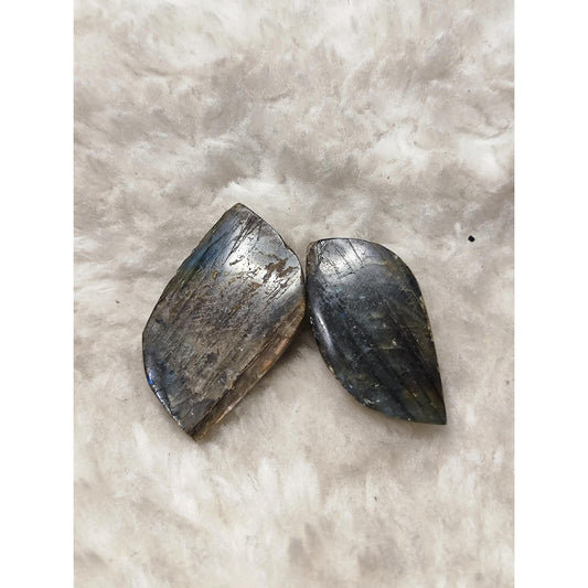 CHEFFY [RANDOM PICK] Labradorite Freeform Cabochon - Natural Crystal - Sold Per Piece