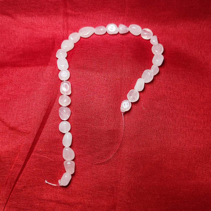 CHEFFY Natural Rose Quartz Beads DIY Loose Beads (