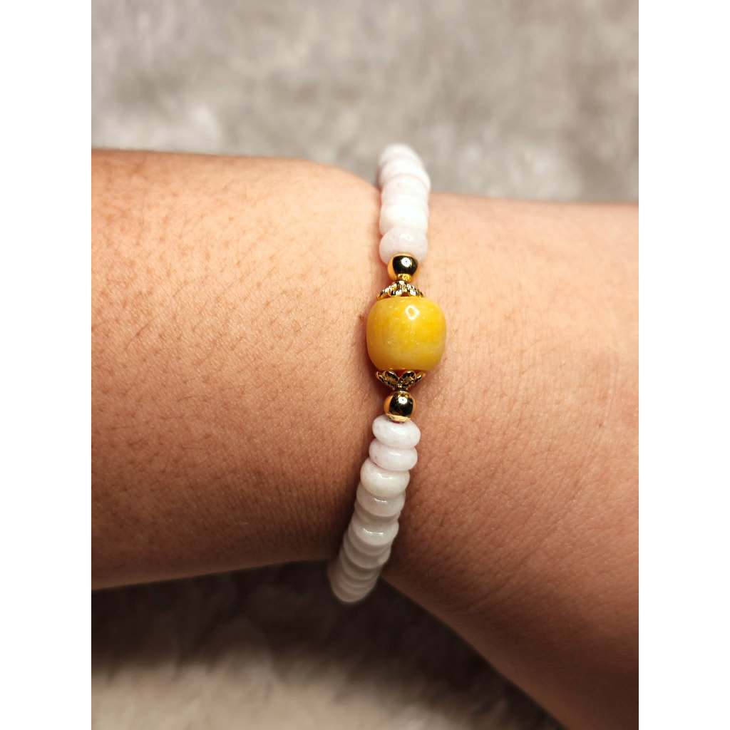 CHEFFY Rose Quartz Bracelet (5mm) | Genuine Natural Crystal Gemstone