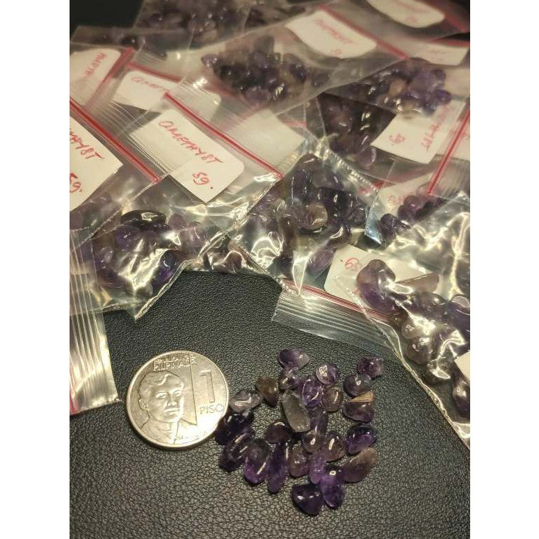 CHEFFY Amethyst Crystals Gemstones SOLD PER PACK