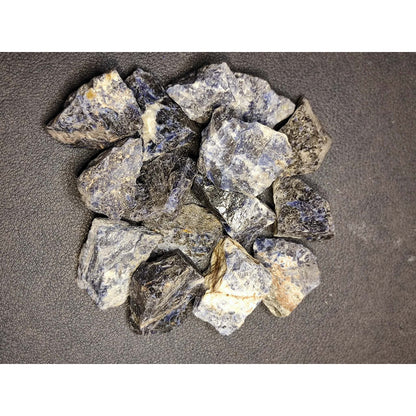 CHEFFY Sodalite Crystal Gemstone Raw (MED)