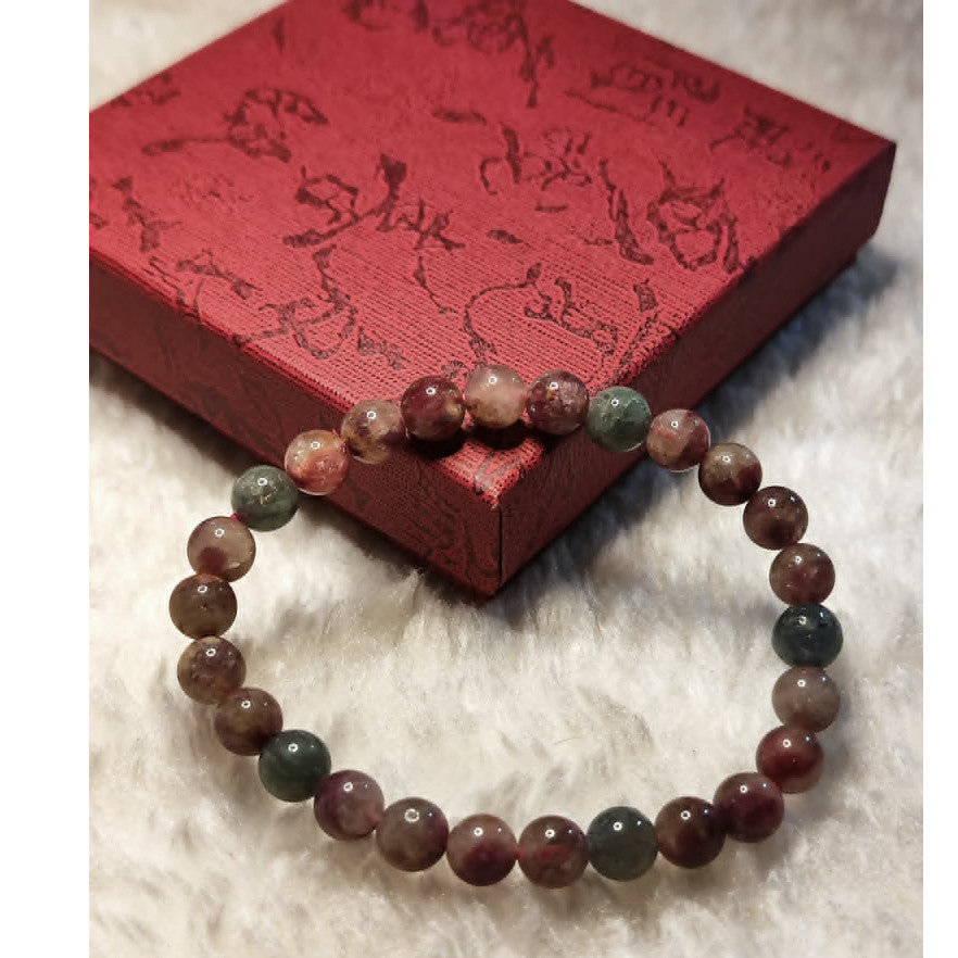 CHEFFY Watermelon Bracelet Gemstone Crystals