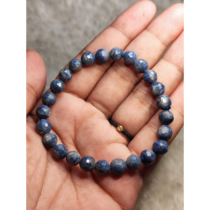 CHEFFY Natural Faceted Sapphire Crystal Bracelet