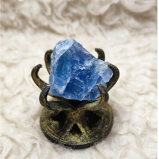 CHEFFY Crystals Premium Fluorite Specimen – 15.54g Natural "Genius Stone" for Focus & Clarity
