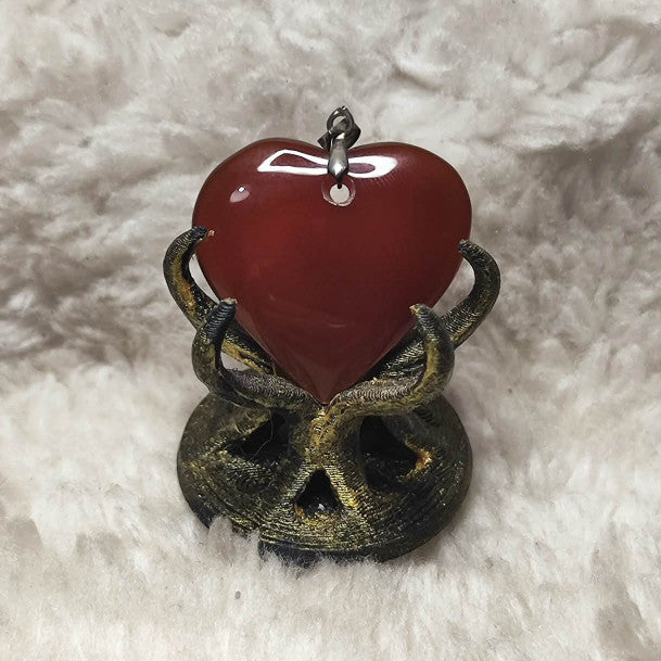 CHEFFY | Genuine Red Agate Crystal | Natural Groundin0g & Protection Gemstone (3mm)