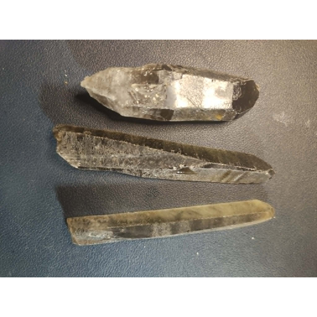 CHEFFY Smoky Quartz Natural Raw Points XL Crystals