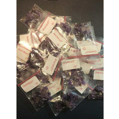 CHEFFY Amethyst Crystals Gemstones SOLD PER PACK