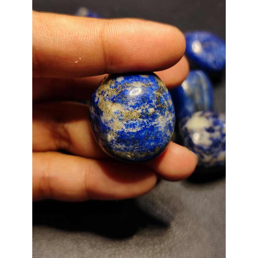CHEFFY Lapis Lazuli Tumbled Crystal Gemstone FREEFORM