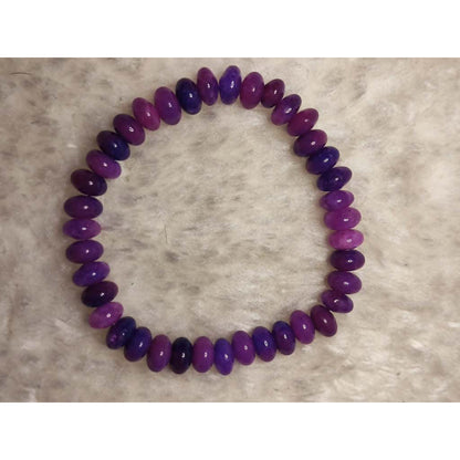 CHEFFY Dyed Agate Bracelet (5mm) | Natural Stone Enhancement