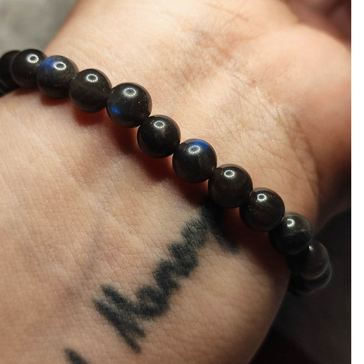 CHEFFY Labradorite Bracelet (6mm) High Quality Crystal Gemstone