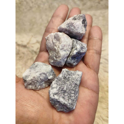 CHEFFY Lepidolite Raw Crystals Gemstones (Per Piece)