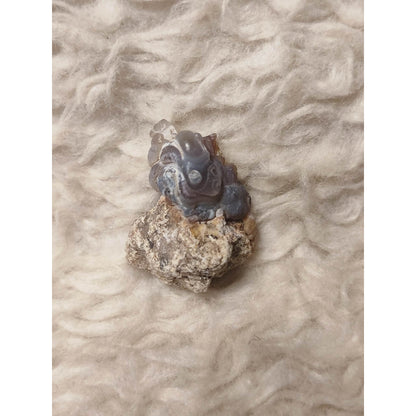 CHEFFY Raw Fire Agate – Authentic Healing Crystal, Grounding & Vitality Stone, Collector Piece