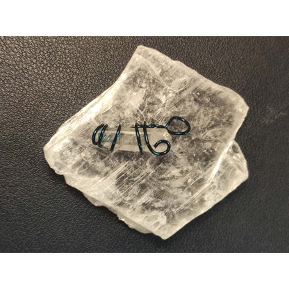 CHEFFY Clear Quartz  Pendant Crystal  Raw (Random Pick )  Wire Wrap Gemstone