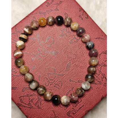 CHEFFY Tourmaline Bracelet (5mm) | Genuine Natural Crystal Gemstone |