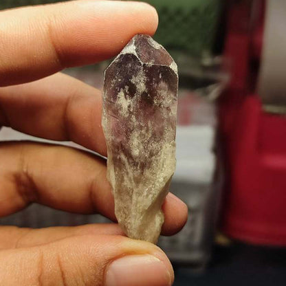 CHEFFY Amethyst Crystal Gemstone Points Light Purple (XL)