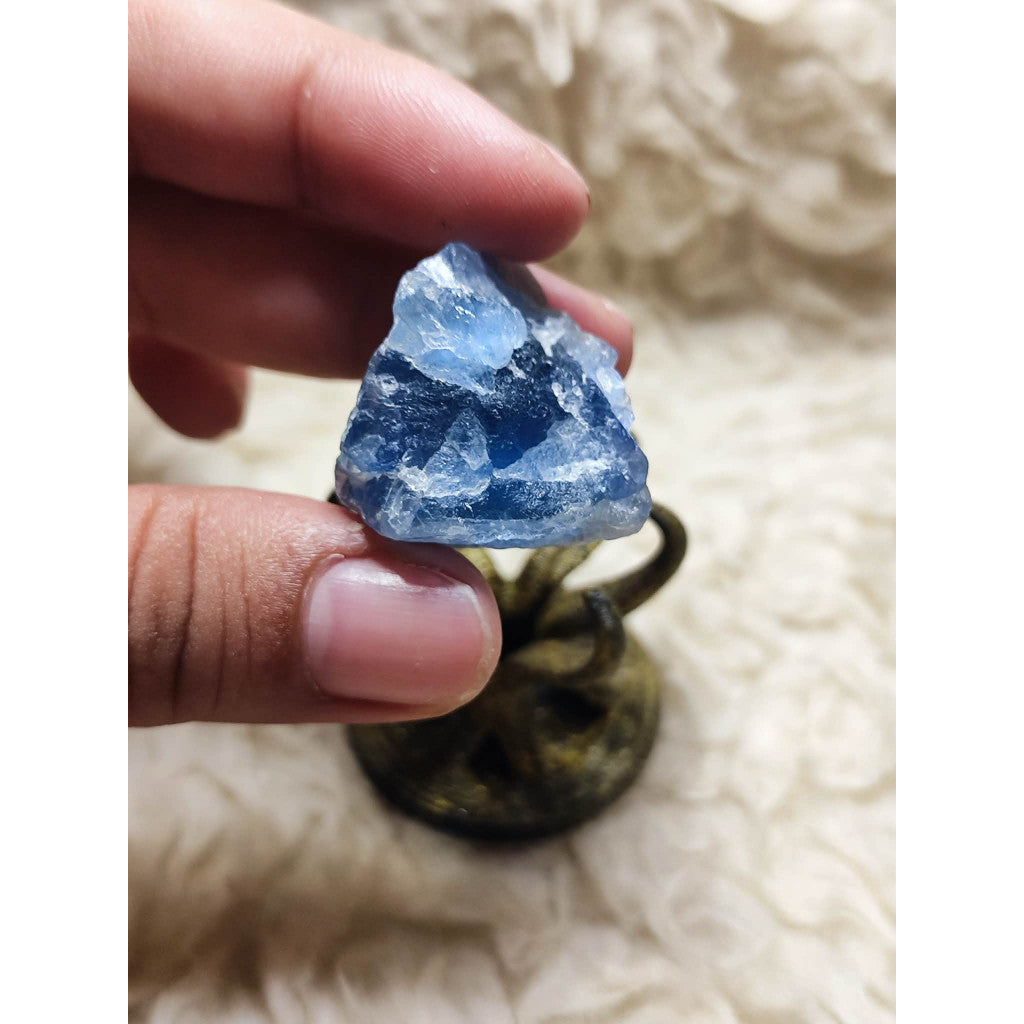 CHEFFY Crystals Premium Fluorite Specimen – 15.54g Natural "Genius Stone" for Focus & Clarity