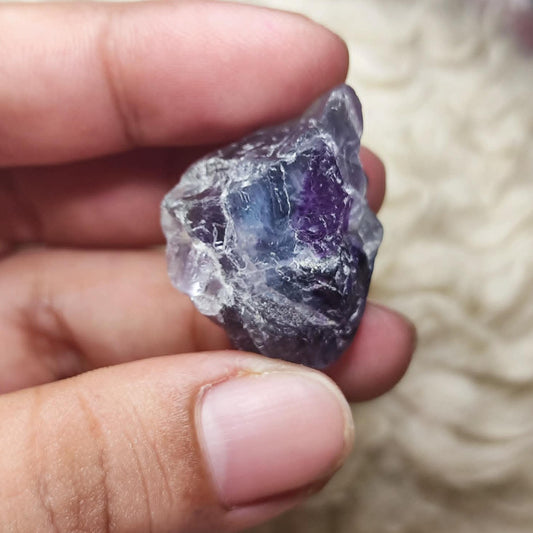 CHEFFY Crystals Premium Fluorite Specimen – 13.57g Natural "Genius Stone" for Focus & Clarity (#6)