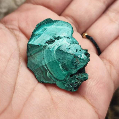 CHEFFY Natural Malachite Stone (21g)( #13 )