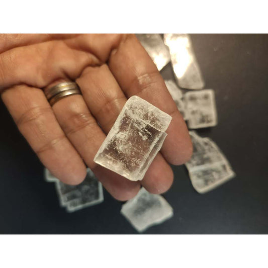CHEFFY Selenite XS  Slabs Crystals Gemstones