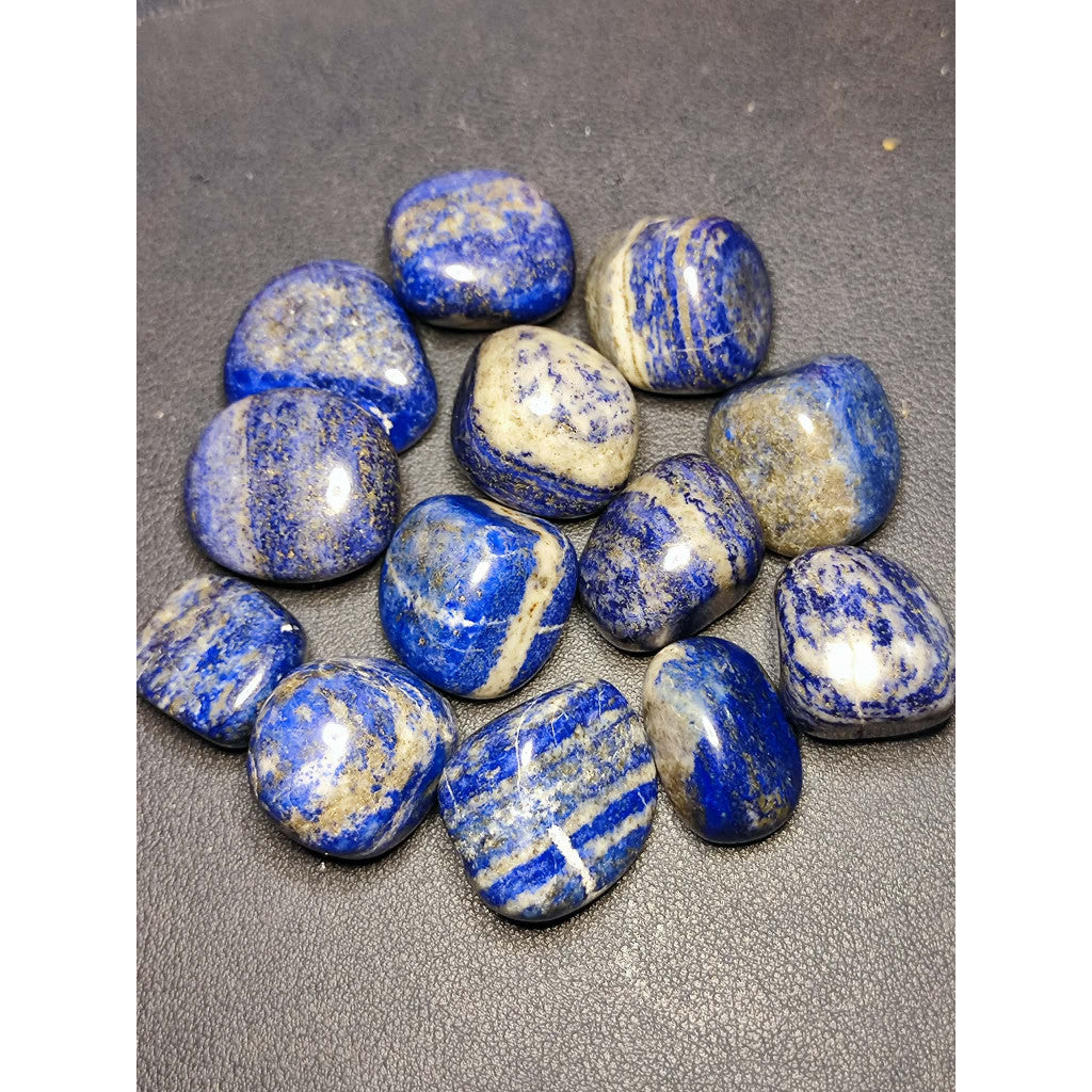 CHEFFY Lapis Lazuli Tumbled Crystal Gemstone FREEFORM