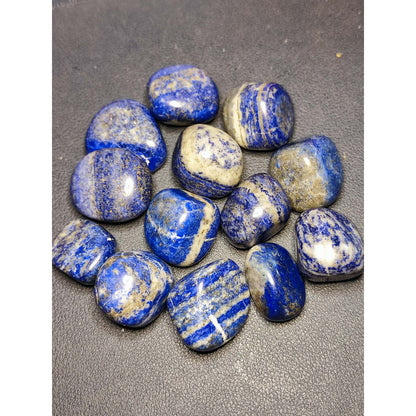 CHEFFY Lapis Lazuli Tumbled Crystal Gemstone FREEFORM