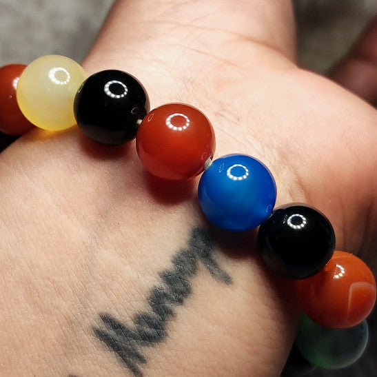 CHEFFY Mixed Gemstones Bracelet Gemstone Crystals